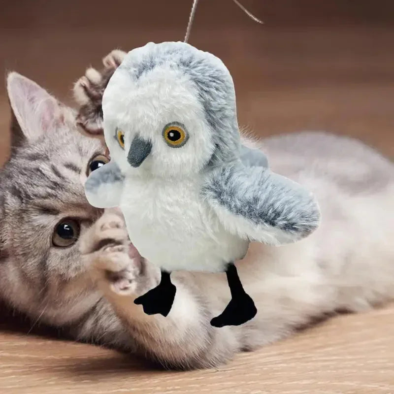 Rechargeable Flapping Bird Cat Toy
