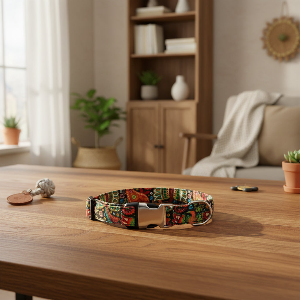 Ethnic Pattern Pet Collar - [Zoro Pets]
