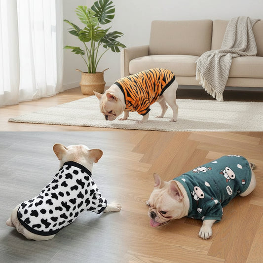 French Plush Pet Pajamas - [Zoro Pets]