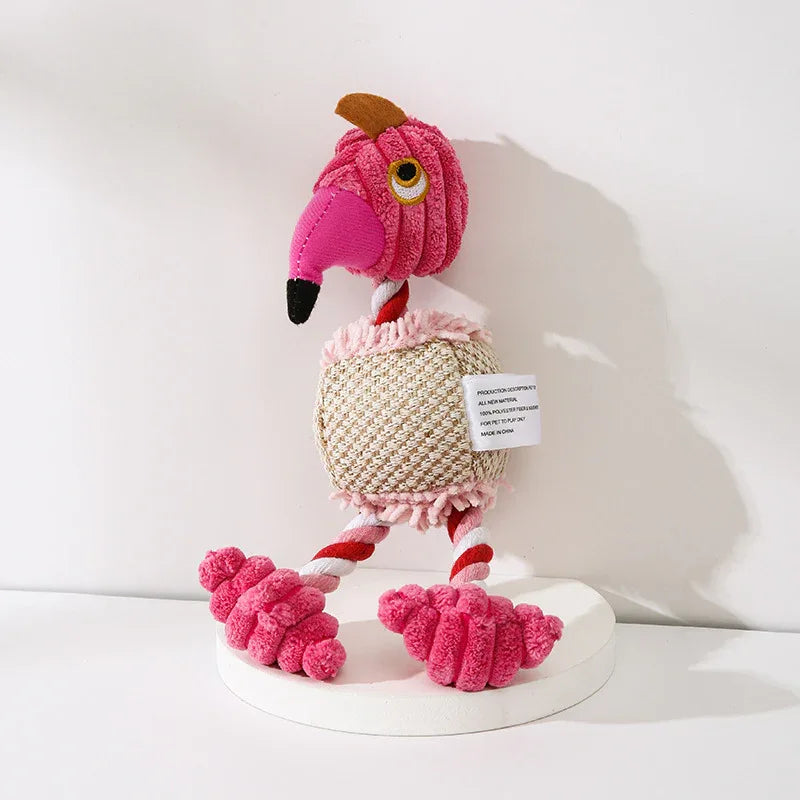Pet Donkey Shape Corduroy Chew Toy For Dog - Rdecommerce