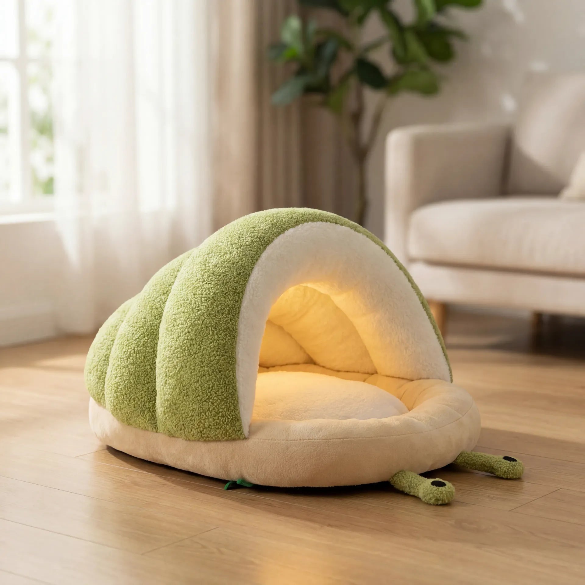 Warm Snail Cat Bed — Zoro Pets