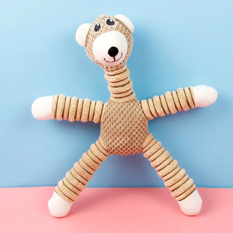 Corn Squeaky Plush Toy