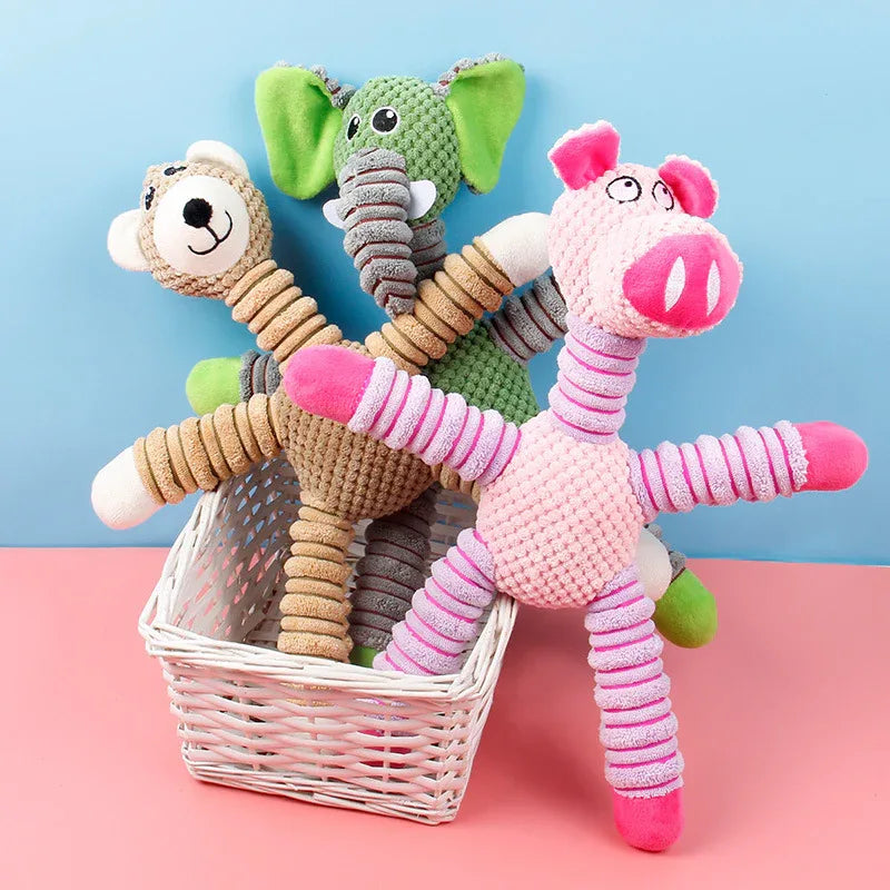 Corn Squeaky Plush Toy