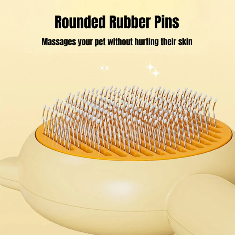 One-Click Grooming Brush