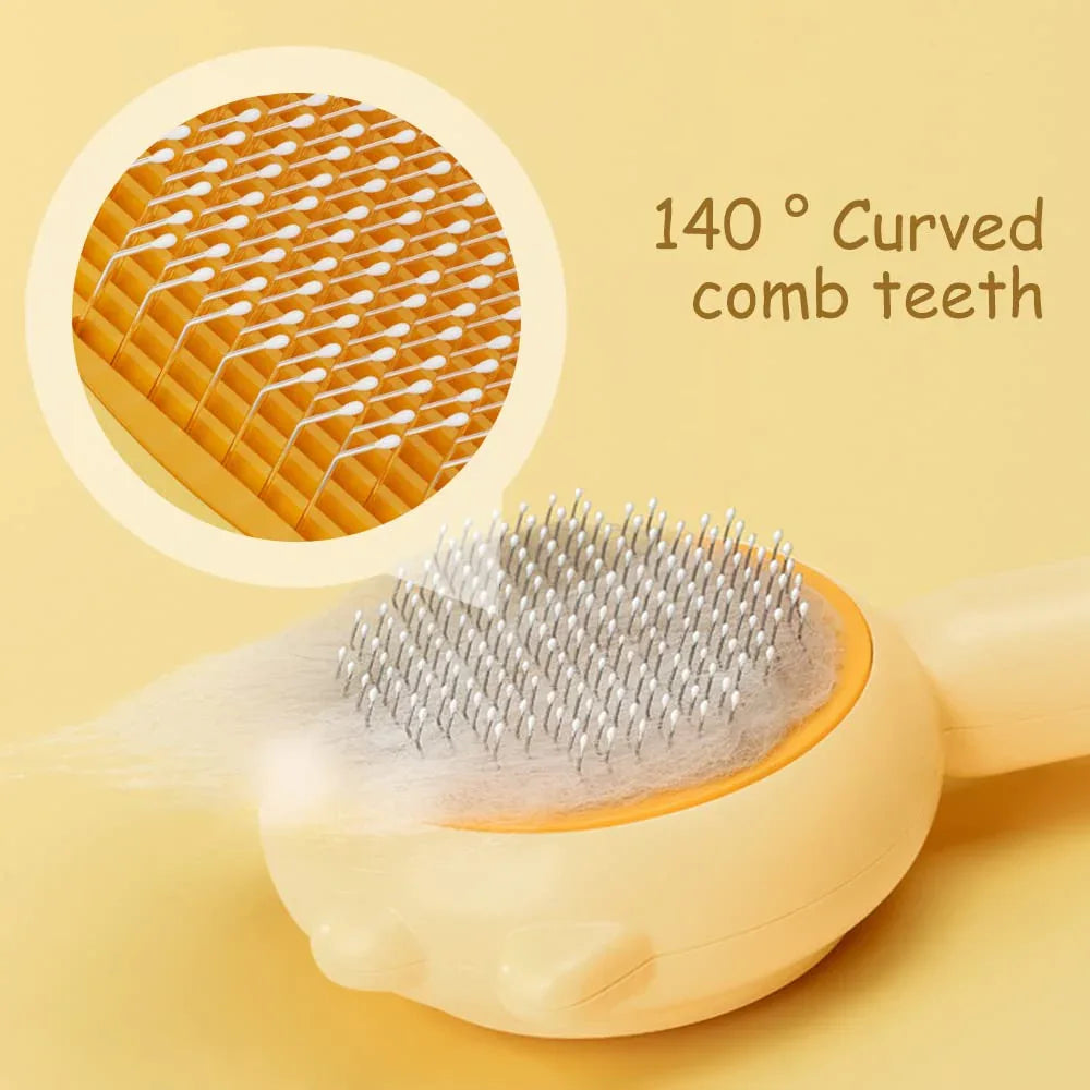 One-Click Grooming Brush