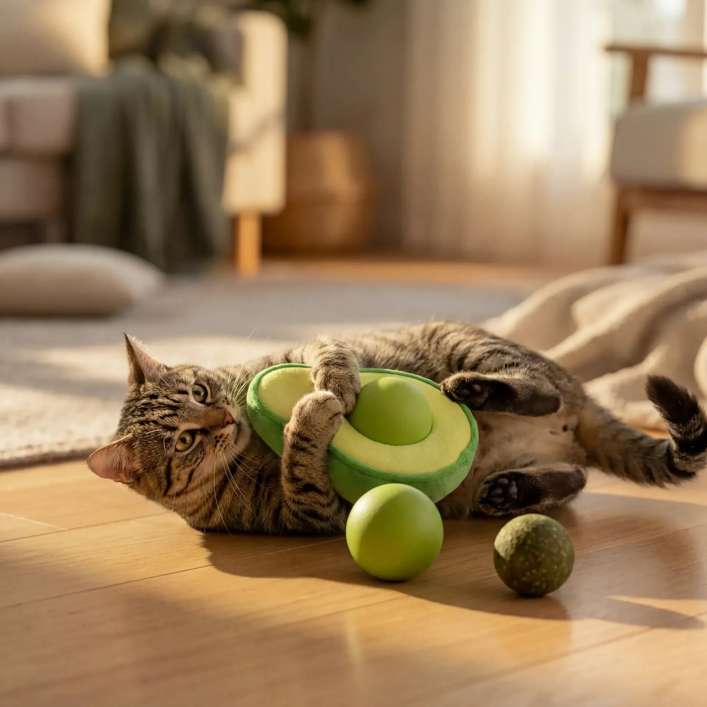 Avocado Catnip Cat Toy - [Zoro Pets]