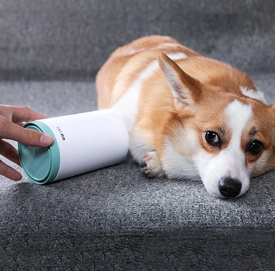 Portable Soft Silicone Pet Paw Cleaner Comb