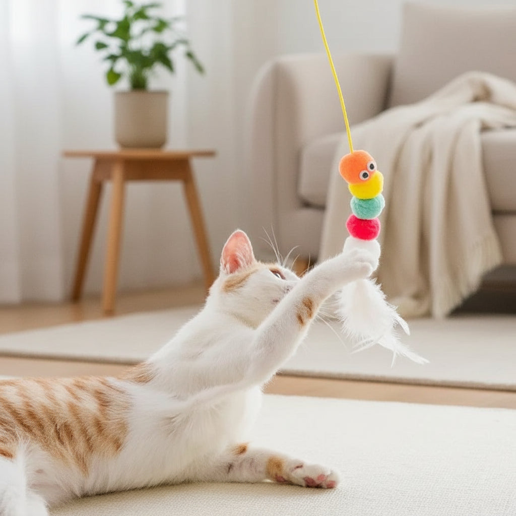 Hanging Mouse Cat Teaser - [Zoro Pets]