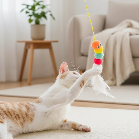Hanging Mouse Cat Teaser - [Zoro Pets]