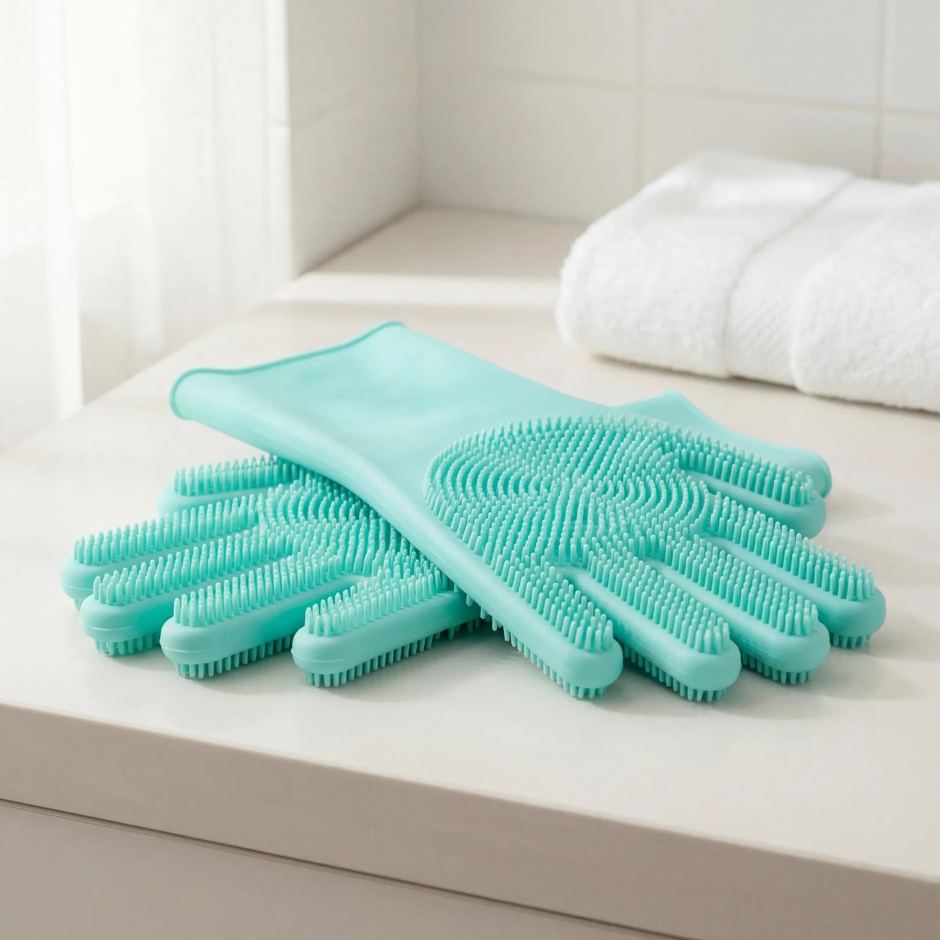 Silicone Pet Bath Massage Glove — Zoro Pets