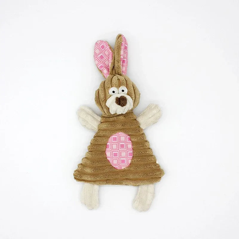 Pet Donkey Shape Corduroy Chew Toy For Dog - Rdecommerce