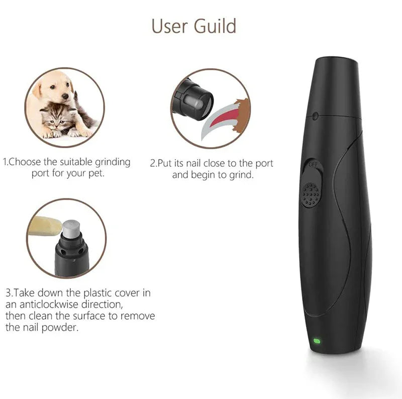 Electric Pet Nail Grinder - [Zoro Pets]