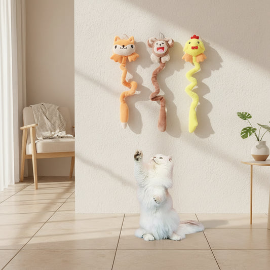 Hanging Catnip Plush Cat Toy - [Zoro Pets]