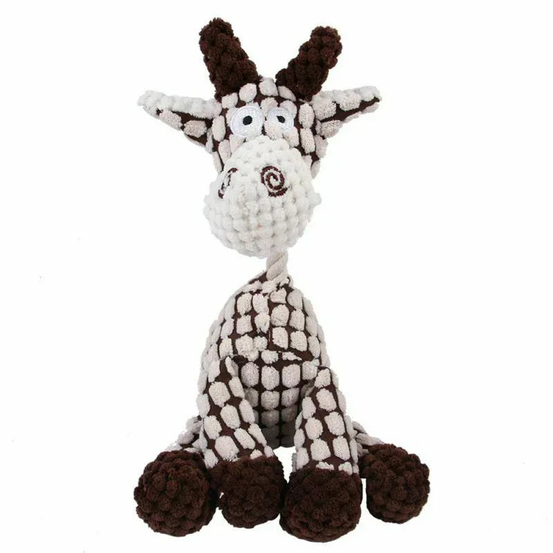 Squeaky Plush Dog Toy