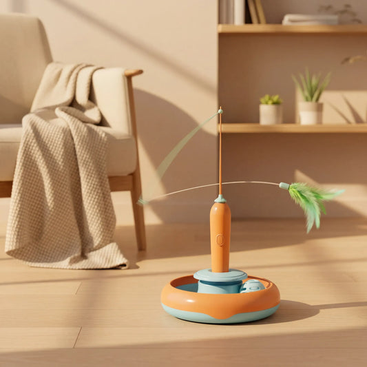 Feather Spinner Cat Toy — Zoro Pets
