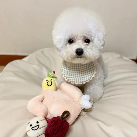 Squeaky Plush Pet Toy