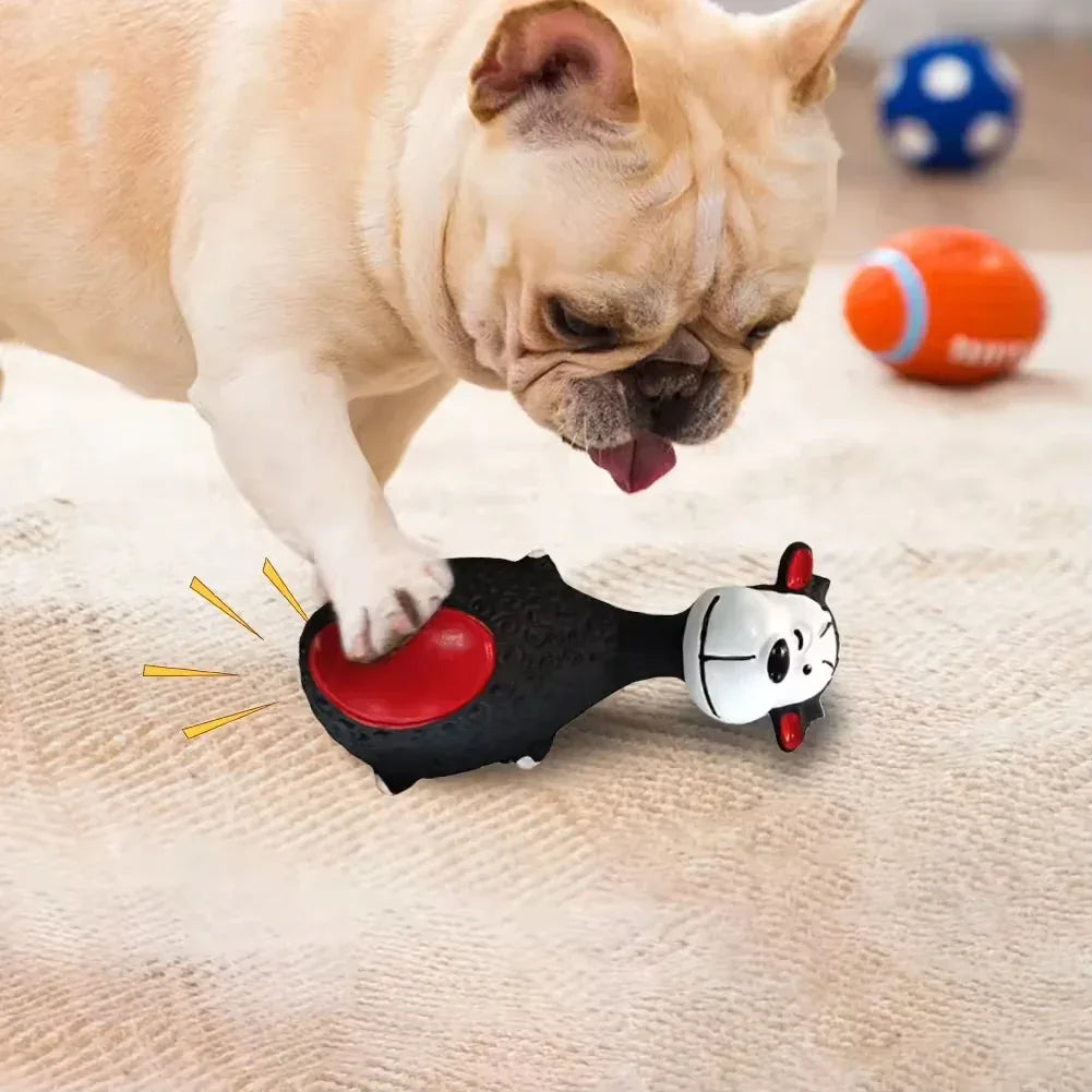 4-Pack Squeaky Latex Dog Toys