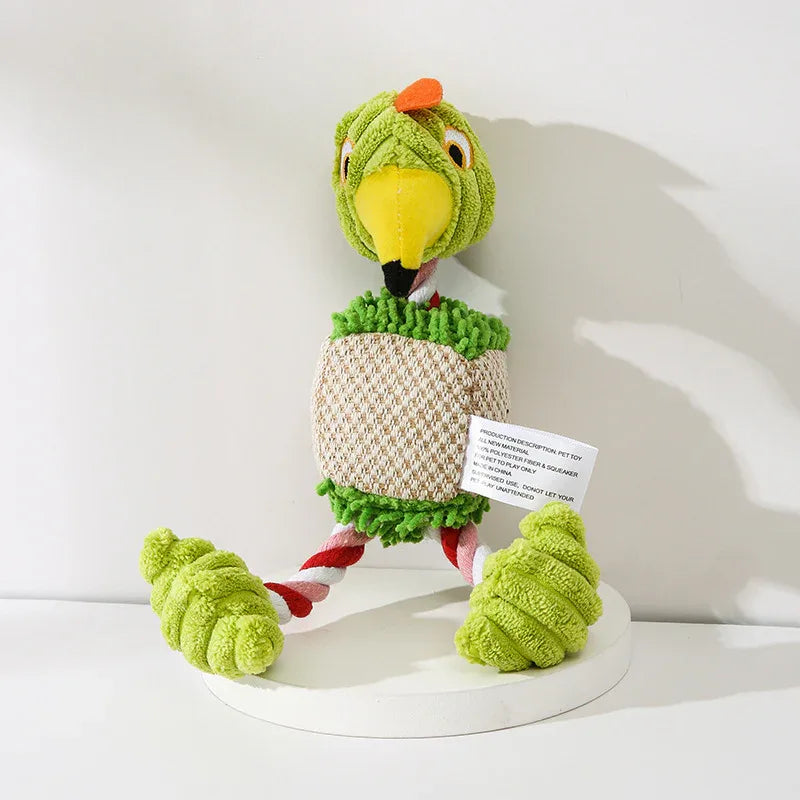 Pet Donkey Shape Corduroy Chew Toy For Dog - Rdecommerce