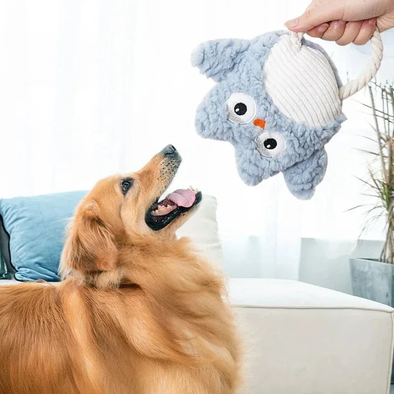 Corduroy Plush Dog Toy