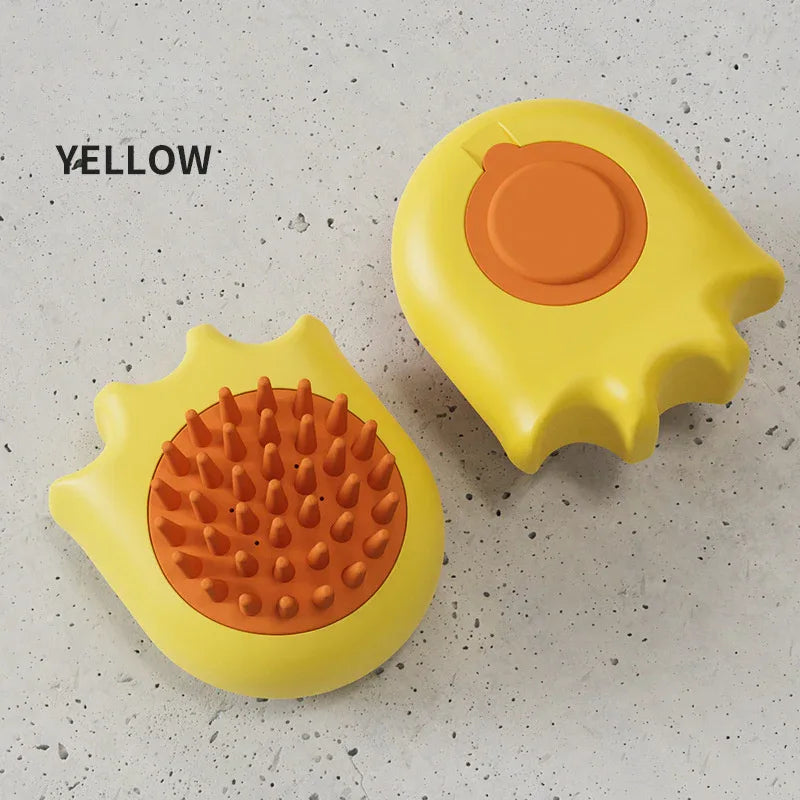 Pet Massage Bath Brush with Shampoo Box - Rdecommerce