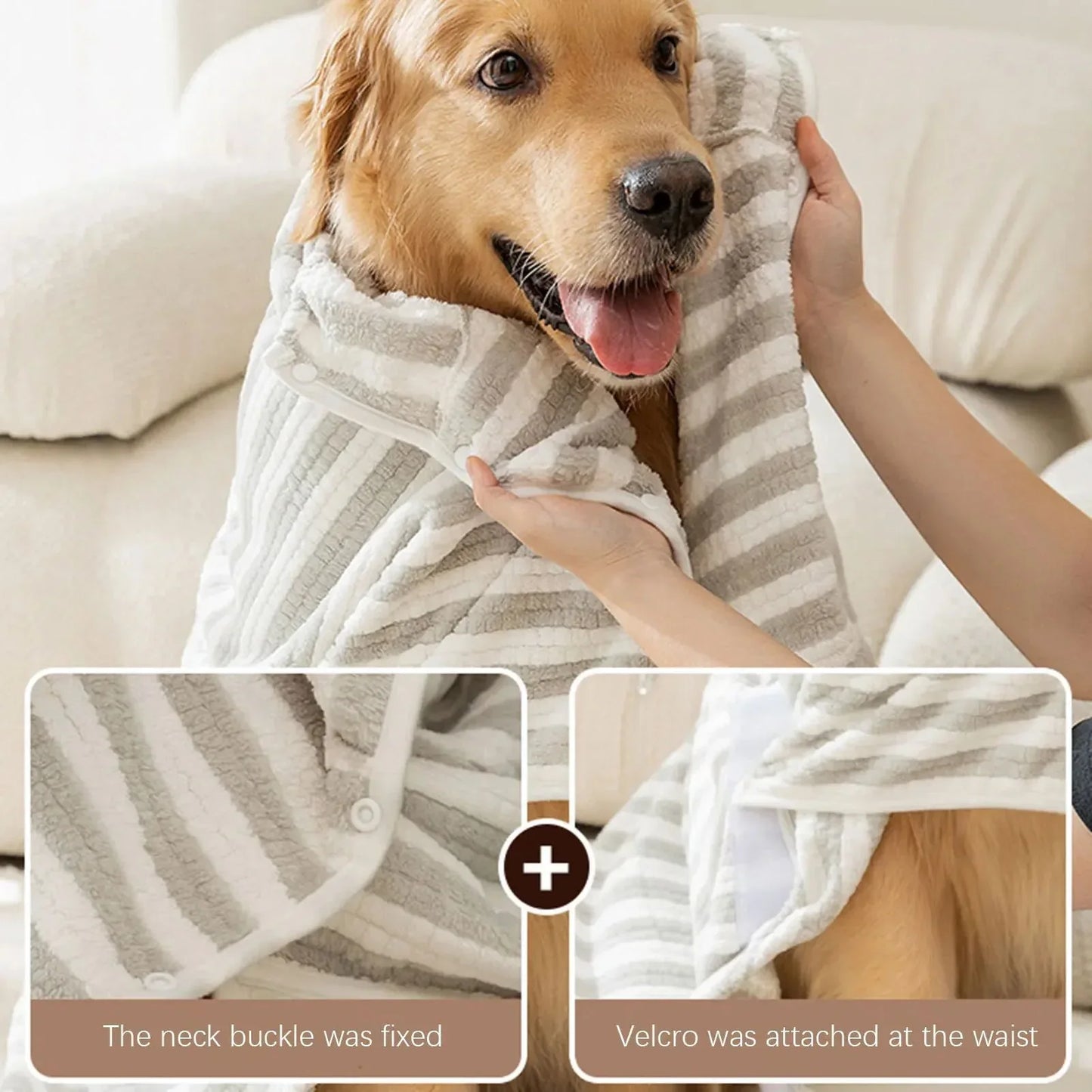 Quick-Dry Pet Bath Towel - [Zoro Pets]