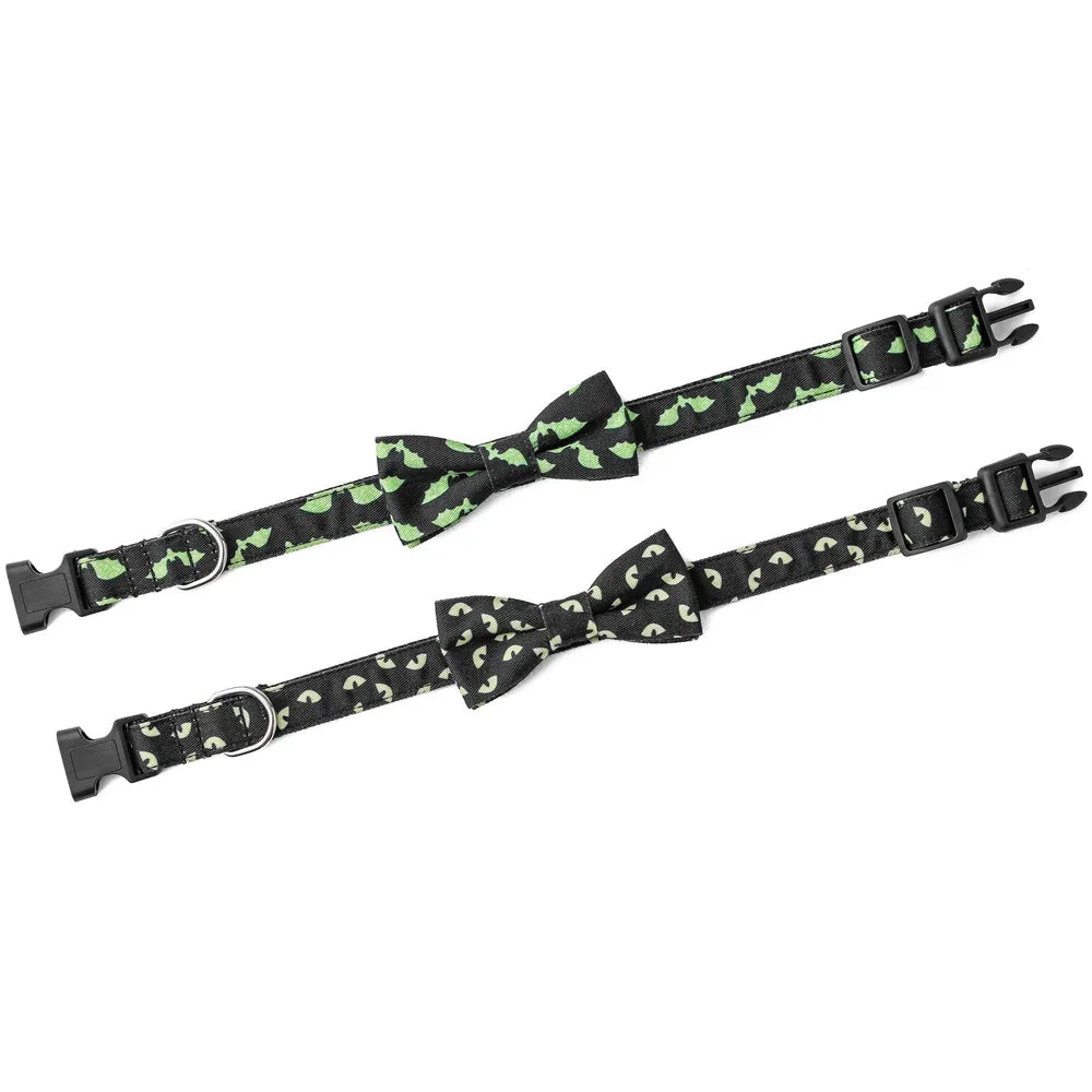 Skull Bat Pet Collar