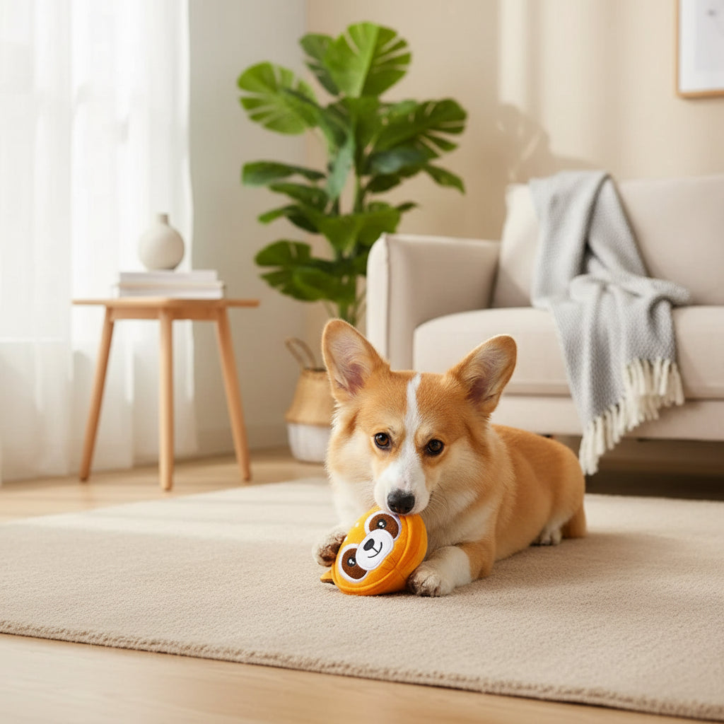 Plush Teething Pet Toy - [Zoro Pets]